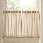 European Linen Cafe Curtain