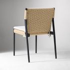 Ventura Aluminum Outdoor Stacking Dining Chair Cushions