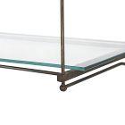 Cyprian Glass Shelves (34")