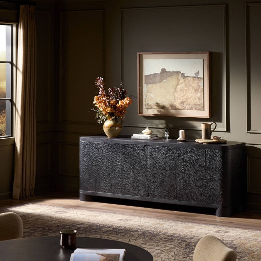 Mael Gouged Buffet (82") by West Elm
