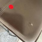 Open Box: Slope Leather Counter Stool (26") - Saddle Leather Slate, Charcoal