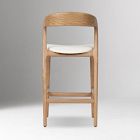 Scooped Ash Wood Bar &amp; Counter Stools