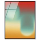 Oliver Gal Acrylic Bouncing Abstract Wall Art