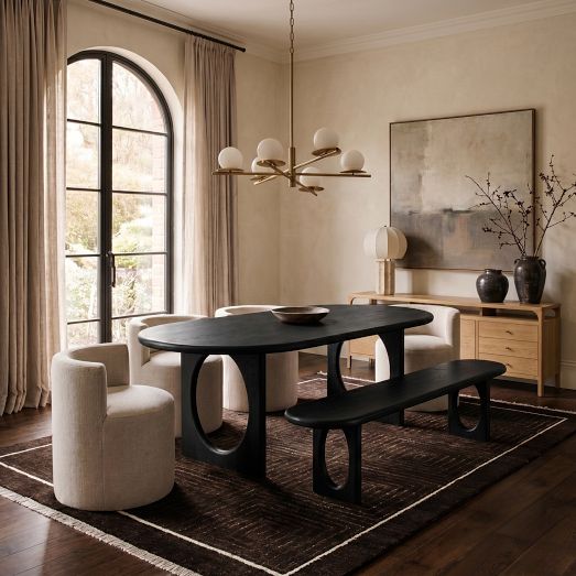 Yehuda Oval Dining Table (84") by West Elm