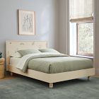 Joseph Altuzarra Painted Botanical Wood Bed