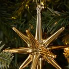 Glass Snowflake Burst Ornament