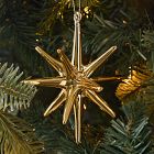 Glass Snowflake Burst Ornament