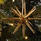 Glass Snowflake Burst Ornament