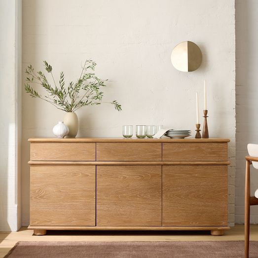 Aggie Cerused Buffet (64") by West Elm