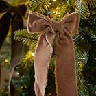 Frayed Fabric Ribbon Ornaments (Set of 6) - Cool