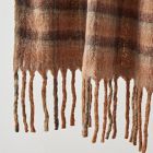 Plaid Pop Faux Mohair Throw