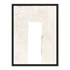 Open Box: Center Disruption by The Holly Collective (24" x 32") - White, Black
