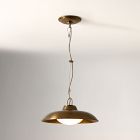 Open Box: Beck Pendant (12"Dia) - Burnished Brass