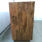 Open Box: Carved Pattern Solid Wood Buffet (72"W x 34.8"H) - Burnt Wax
