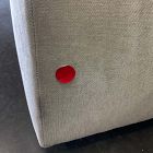 Open Box: Harmony Modular Ottoman (44"W) - Performance Distressed Velvet Sand