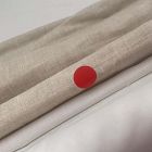 Open Box: Linen Cordless Roman Shade (26"W x 64"L) - Natural Flax