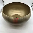 Open Box: Organic Metal Floor Planter (24"D x 12"H) - Light Brass