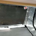 Open Box: Thin Metal Rectangle Wall Mirror (24"W x 36"H) - Antique Brass