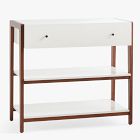 Modern Open Narrow Dresser with Removable Topper (38")