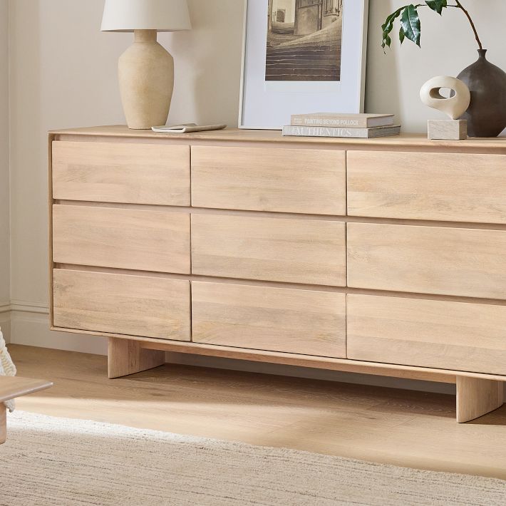 all wood dresser Aeris balancing practical storage with a clean and understated look that fits naturally into everyday living TRADITIONAL 79" EXTRA LONG DRESSER