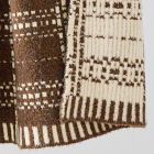 Textured Plaid Throw