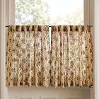Pierce &amp; Ward Floral Trellis Cafe Curtain
