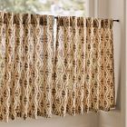 Pierce &amp; Ward Floral Trellis Cafe Curtain
