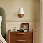 Pierce &amp; Ward Wood Sconce (11")