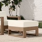 Portside Wood Outdoor Lounge Chair &amp; Ottoman Set