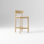 Open Box: Morgan Counter Stool (27") - Twill, Sand, Blonde