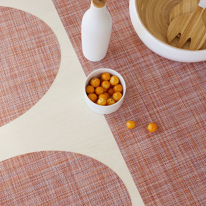 Chilewich Mini Basketweave Oval Placemats | West Elm