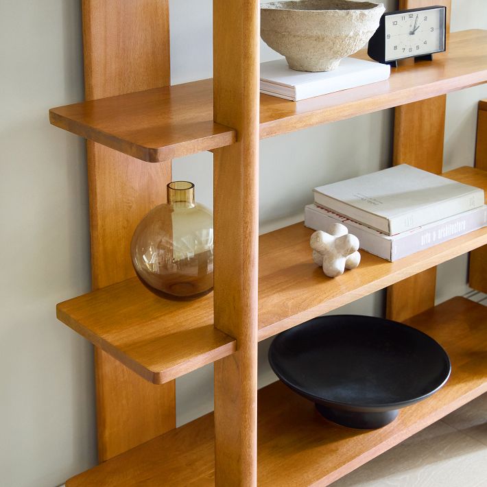 Otto Solid Wood Bookshelf (33