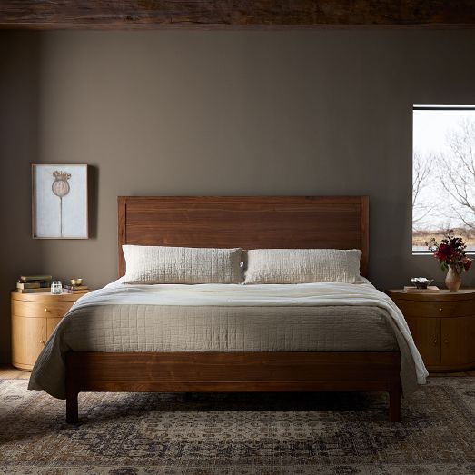 Berriman Walnut Bed by West Elm