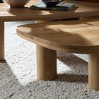 Zaccai Oak Nesting Coffee Table (36"&ndash;48")