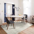 Painted Mixed Stripes Wool Rug