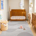 Half Moon Easy Care Wool Rug