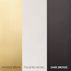 Trace Double Sconce
