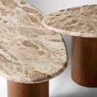 Alora Solid Wood &amp; Marble Nesting Coffee Tables (23"&ndash;44")