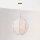 Cloud Linen Pendant (20")