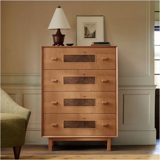 Pierce & Ward Two-Tone 4-Drawer Dresser (32") by West Elm
