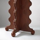 Pierce &amp; Ward Scalloped Drink Table (12")