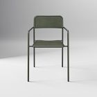 Powell Leather Dining Arm Chair