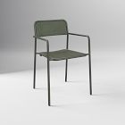 Powell Leather Dining Arm Chair