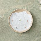 Holiday Skier Figural Salad Plate Sets