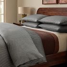 Cotton Pinstripe Duvet Cover &amp; Shams