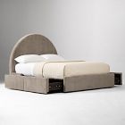 Lucilla Low Profile Bed with Storage Option