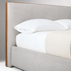 Schaefer Wood Trim High Footboard Bed