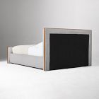 Schaefer Wood Trim High Footboard Bed