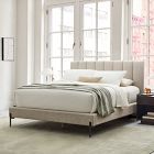 Emmett Channeled Bed - Metal Legs