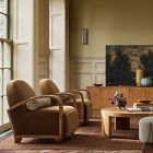 Pierce &amp; Ward Burl Wood Media Console (80")